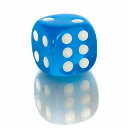 Die 1.6 cm RPG Blue...