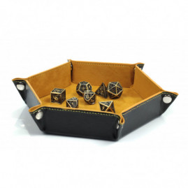 Velvet Leather Dice Tray...