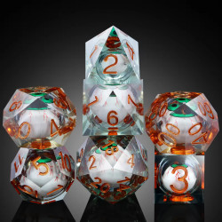 RPG Dice Shego Set 7 Epoxy...
