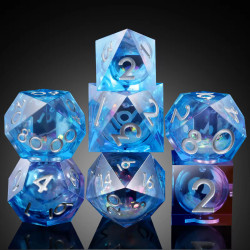RPG Dice Snow Wasteland Set...