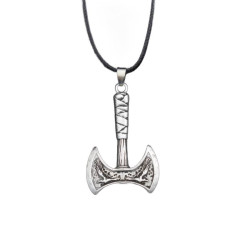 Silver Necklace Amulet of...