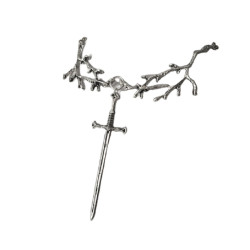 Silver Necklace Forest...