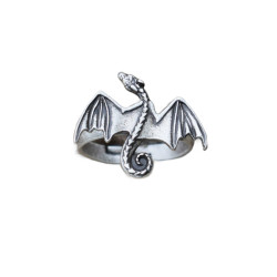 Silver Ring Dragon Seal...