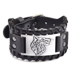 Leather RPG LARP Bracelet -...