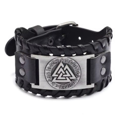 Leather RPG LARP Bracelet -...