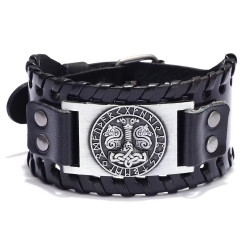 Leather RPG LARP Bracelet -...