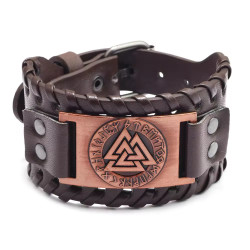 Leather RPG LARP Bracelet -...