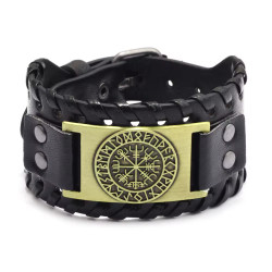 Leather RPG LARP Bracelet -...