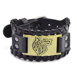 Leather RPG LARP Bracelet -...