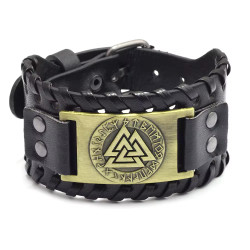 Leather RPG LARP Bracelet -...