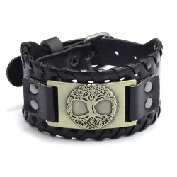 Leather RPG LARP Bracelet -...