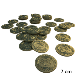 Magna Roma Metal Coins (2 cm)