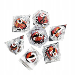 RPG Dice Barad-dur Set of 7...