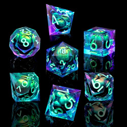 RPG Dice Green Goblin Set...