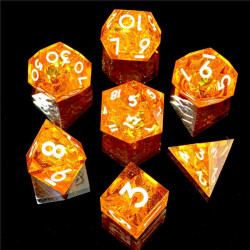 RPG Dice Good Orange Set of...