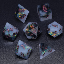 RPG Dice Fallen Angel Set...