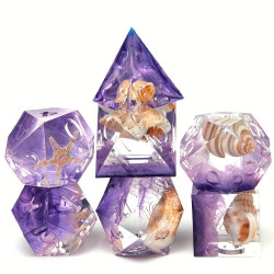 RPG Dice Amethyst Bay Set...