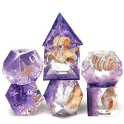 RPG Dice Amethyst Bay Set...