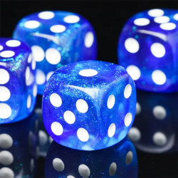 Die D6 1.6 cm RPG Blue...