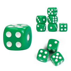 Die D6 1.6 cm RPG Green...
