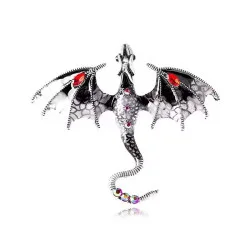 Metal RPG Pin DND - Ruby...