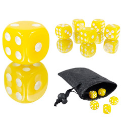 Die D6 1.6 cm RPG Yellow...