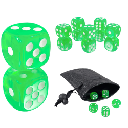 Die D6 1.6 cm RPG Green...
