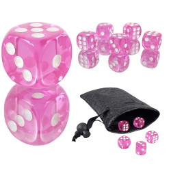 Die D6 1.6 cm RPG Pink...