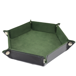Velvet Leather Dice Tray...