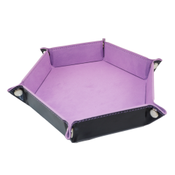 Velvet Leather Dice Tray...