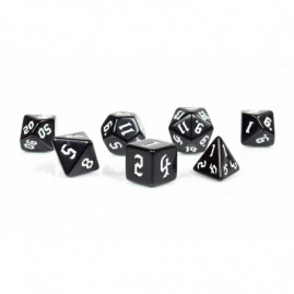 RPG Dice Dark Black and...