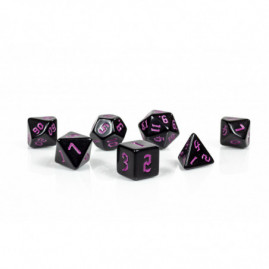 RPG Dice Dark Black-Purple...