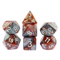 RPG Dice Silver Mine Set of...