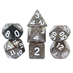 RPG Dice Testral Hair Set...