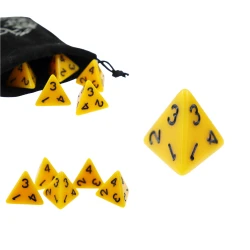 RPG Die Yellow Four-Sided...