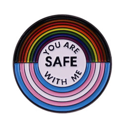 Metal Pin Pride LGBT LGBTQ...