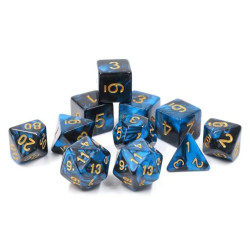 RPG Dice Sea Jewel Set 11 Dice