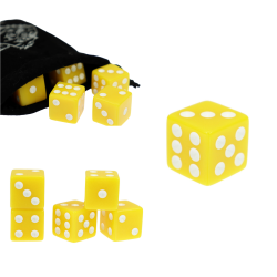 RPG Dice Yellow Six-Sided...