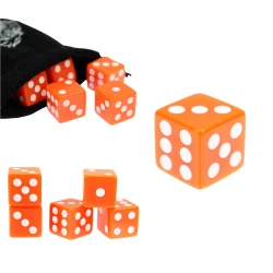 RPG Die Orange Six Sided...