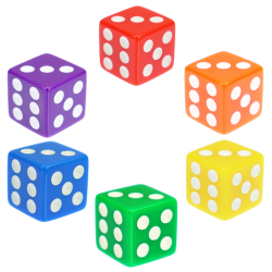 LGBT Rainbow Set 6 Dice 1.6...