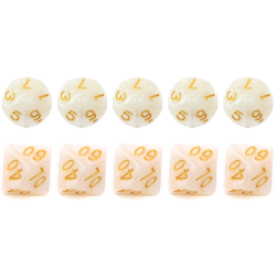 Set of 10 Ten-Sided Dice...