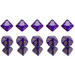 Set of 10 Ten-Sided Dice...