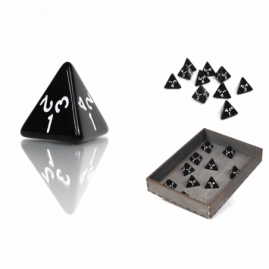 RPG Die Black Four-Sided...