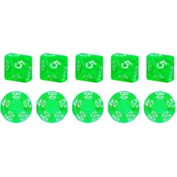 Set of 10 Ten-Sided Dice...