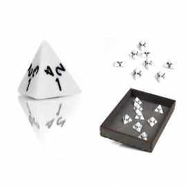 RPG Die White Four-Sided...