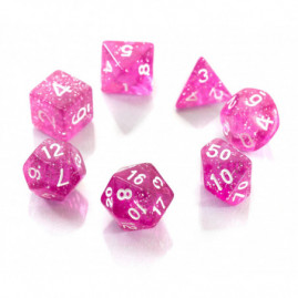RPG Dice Cursed Rose Set of...
