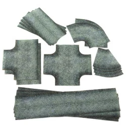 SET OF 2D ROADS - PAVEMENT...
