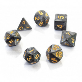 RPG Dice Liquid Gold Set of...