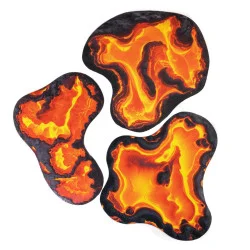 SET OF RUBBER 2D TERRAINS -...