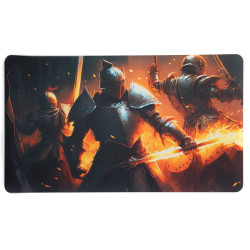 RUBBER CARD MAT - KNIGHTS...